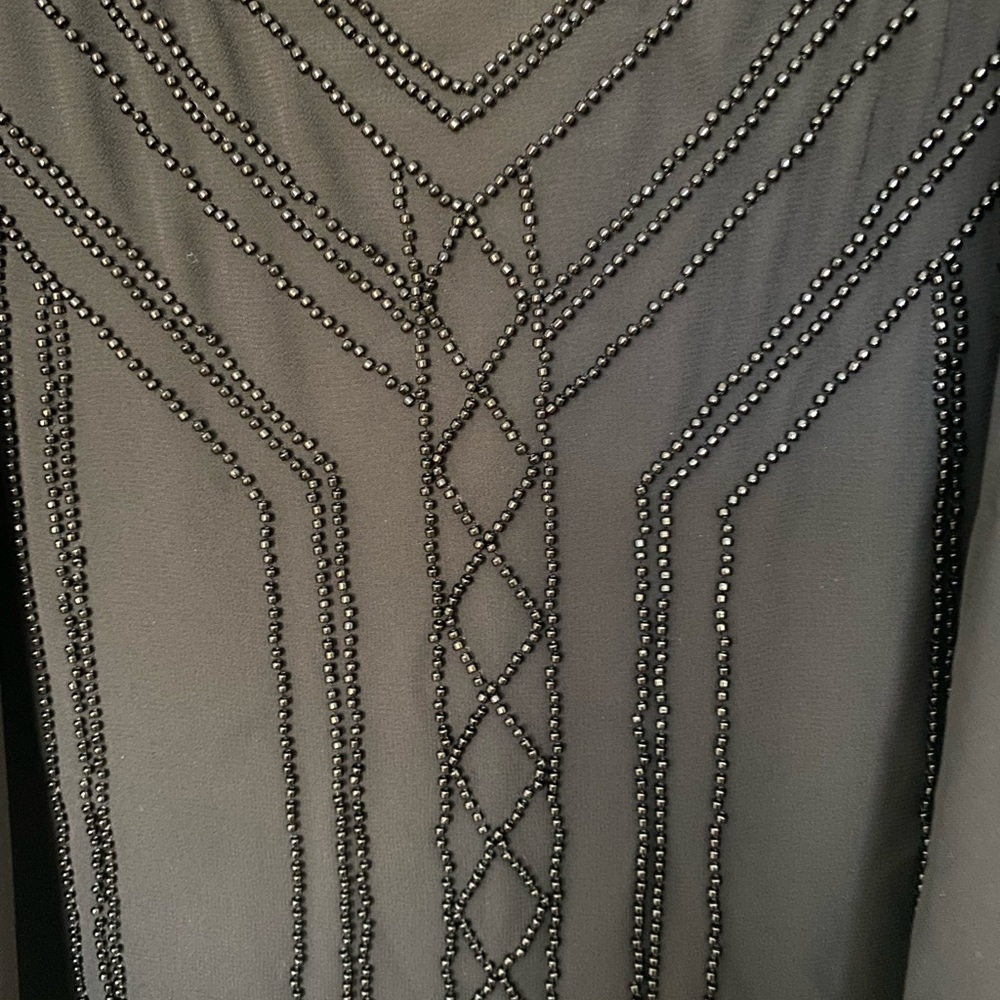Torrid Black Beaded Swing Camisole